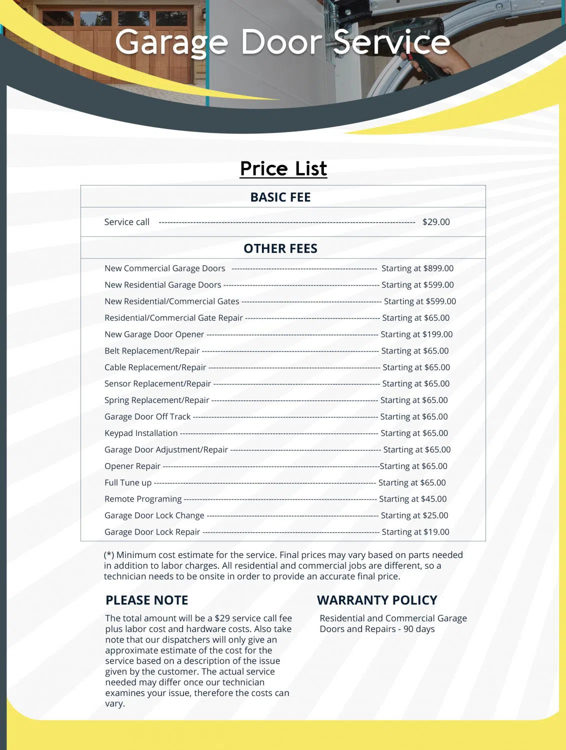 All County GarageDoor Repair Service Highland Park, NJ 732-515-3260